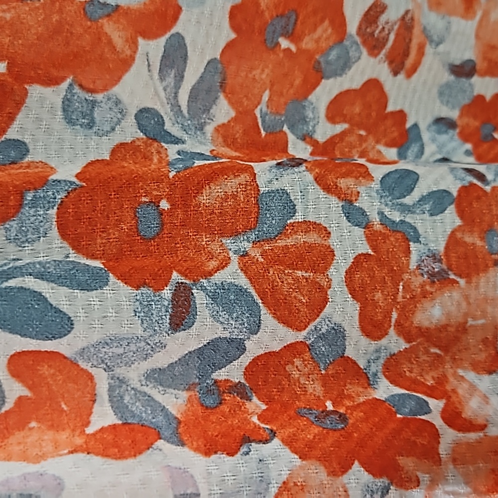 Alex & Lili Floral Sleeveless Top Size Large - Picture 4 of 10
